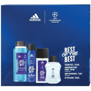 Adidas UEFA Champions League Best of The Best Deo Natural Sprej 75 ml + sprchový gél 250 ml +