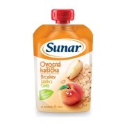 Sunar Ovocná kašička broskyňa, jablko, ovos 120 g