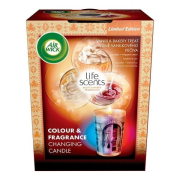 AIR Wick Life Scents, Multicolor luxusná sviečka so svetelným efektom - Vôňa vanilkového pečiva 140
