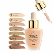 Collistar Foundation Perfect Nude, rozjasňujúci make-up č. 1 Ivory SPF 15, 30 ml