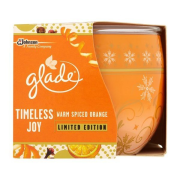 GLADE by Brise Warm Spice Orange, sviečka s vôňou pomaranča a korenia 120 g