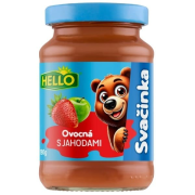 Hello detská desiata s jahodami 190 g