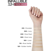 Loreal Paris make-up INFAILLIBLE 32H Fresh Wear 60 Rose Ivory 30 ml