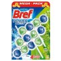 BREF Power Aktiv Pine, čistiaci wc prípravok s vôňou lesa 3 x 50 g