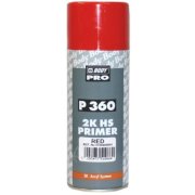 HB BODY spray 2K priemer 360, červený 400 ml