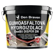 Gumoasfaltová hydroizolácia, DenBit DISPER DN - čierna 10kg