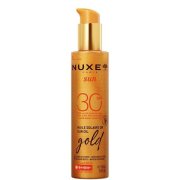 NUXE SUN Gold Opaľovací olej na tvár a telo SPF 30, 150 ml