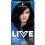 Schwarzkopf Live Moisture Gel, gélová farba na vlasy 1.0 Havrania čierna 1 ks