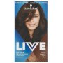 Schwarzkopf Live Moisture Gel, gélová farba na vlasy 4.0 Tmavohnedá 1 ks