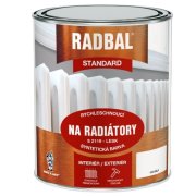 RADBAL Standard S2119 farba na radiátory biela 4 l