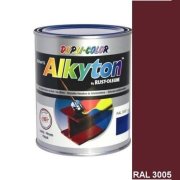 ALKYTON Hladký Saténový RAL 3005 polomat 750 ml