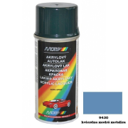 Motip akrylový autolak Škoda Metalíza SD 9430 hviezdna modrá metalíza 150ml