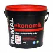 Remal Ekonomik Tónovateľná maliarska farba, biela matná, belosť 94%, 1kg