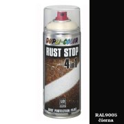 Dupli Color RUST STOP 4v1 RAL 9005 čierna 400ml