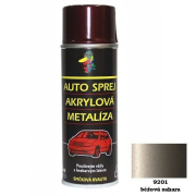 Auto sprej Akrylová Metalíza Škoda 9201 béžová sahara 150 ml