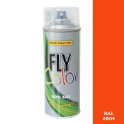 FLY COLOR RAL 2004 oranžová, akrylová farba v spreji 400 ml
