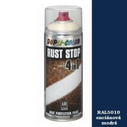 Dupli Color RUST STOP 4v1 RAL 5010 enciánová modrá 400 ml