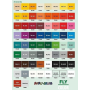 FLY COLOR RAL 9005 satén čierna, akrylová farba v spreji 400 ml