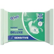 Q-Soft vlhčený toaletný papier Deluxe Sensitive 60ks