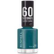 RIMMEL Super Shine 60 Seconds lak na nehty 104 True Blue 8 ml