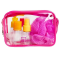 IDC Institute Neon Travel Set (cestovná kozmetická sada) 1 ks