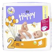 Bella Baby Soft & Delicate Mini č. 2, 3-6 kg, 78 ks
